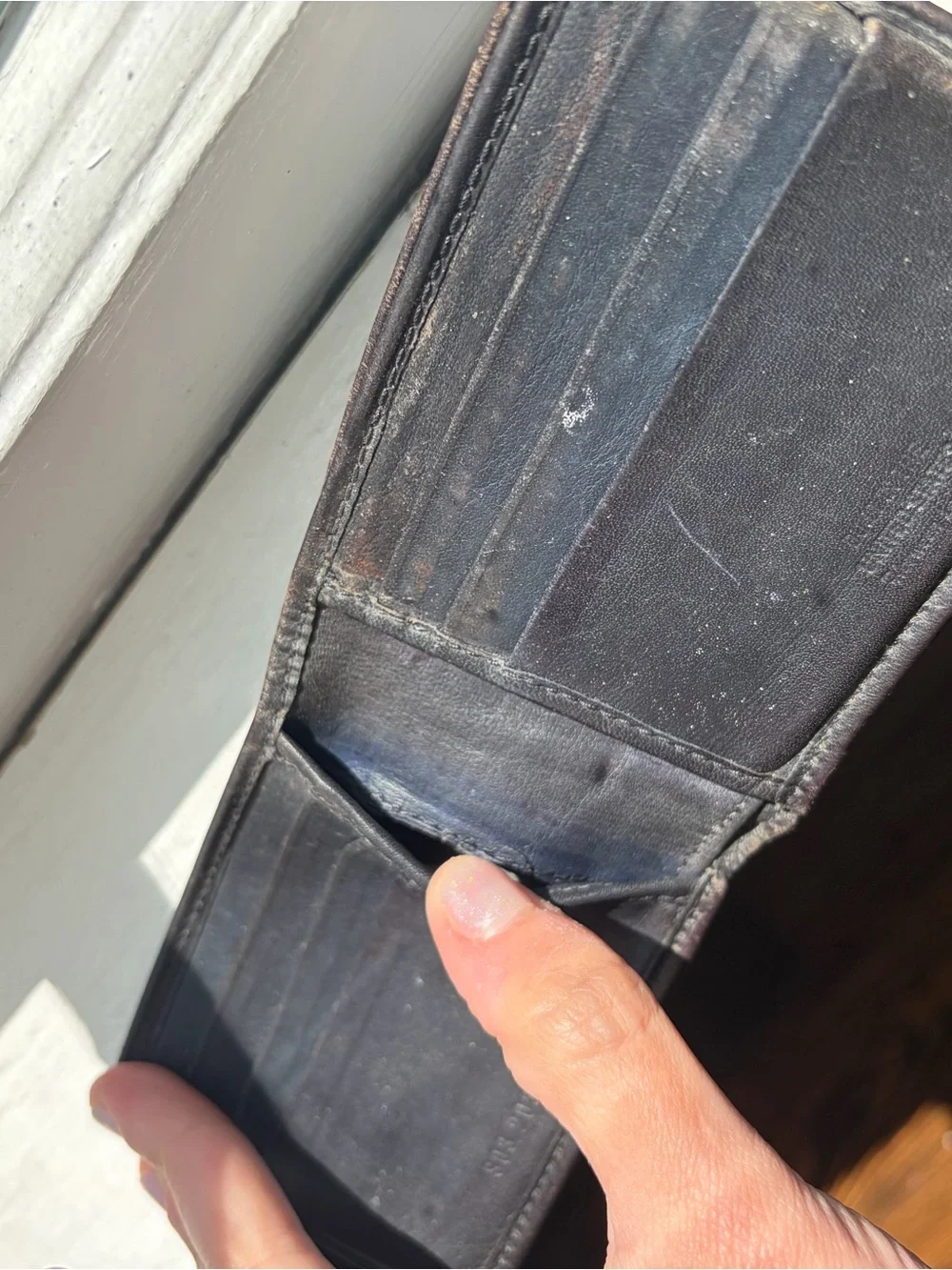 Shinola Men’s Bifold Navy Wallet
